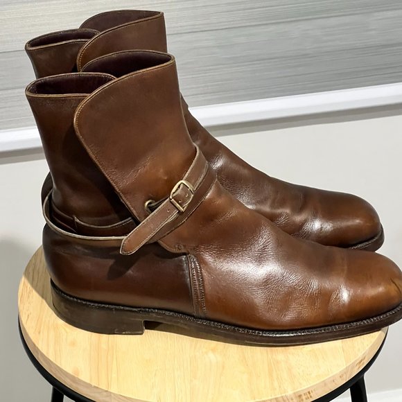 Fine Vintage FLORSHEIM IMPERIAL Jodhpur Boot, Circa 1970 main image 6